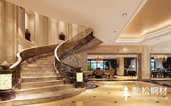紅河弧形樓梯定制，鋼結(jié)構(gòu)弧形樓梯廠家